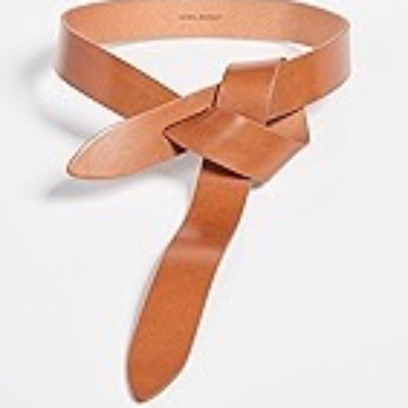 Isabel Marant Lecce Leather Belt Sz. L Natural - Picture 1 of 10